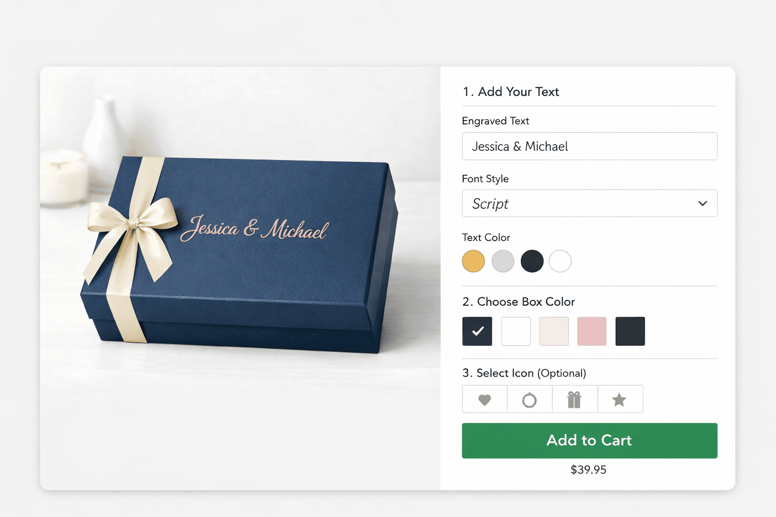 NoblePack Product Customizer