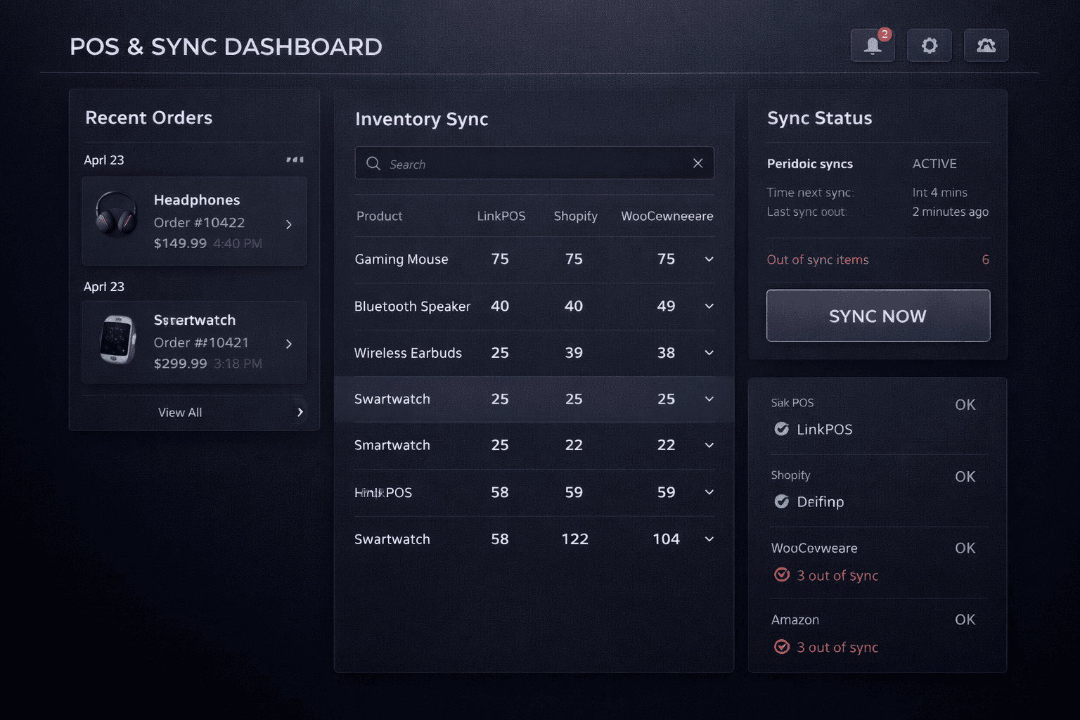 Custom POS Integration